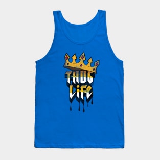 Thug life crown Tank Top